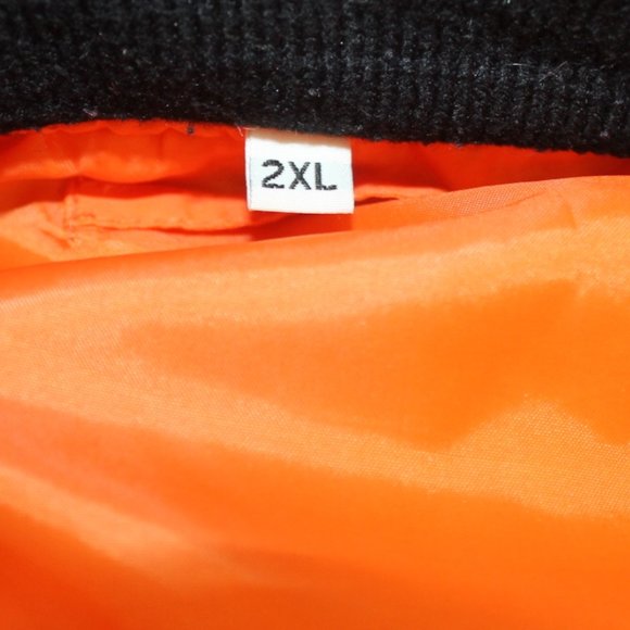 Rothco Reversible Intermediate Flyers Flight Bomber Jacket Mens 2XL Black USAF - Picture 13 of 13